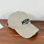 Herren-Baseballkappe im Used-Look