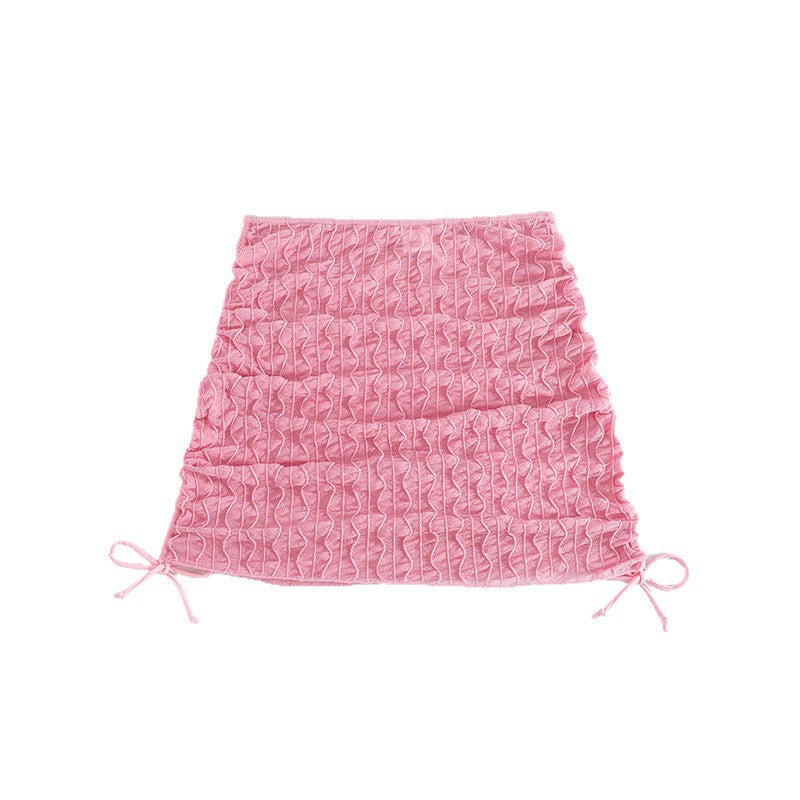 Rüschen-Shorts für Damen mit verstellbaren Bändern