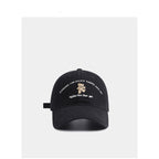 Teddybär-Cap mit Stickerei