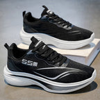 Damen sportliche Lauf- und Trainingsschuhe mit atmungsaktivem Obermaterial und flexibler Sohle EB