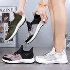 Damen Atmungsaktive Freizeitschuhe mit elastischem Mesh-Obermaterial EB