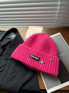 Stilvolle Strick-Beanie