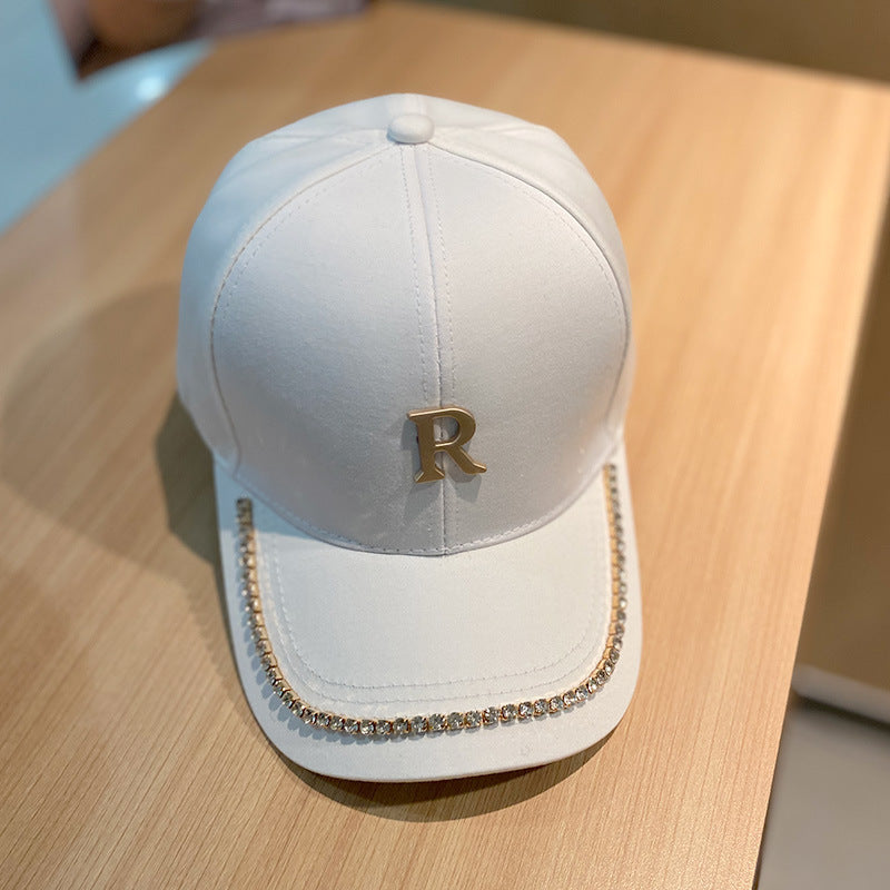 Damen-Baseballcap mit Strasssteinen