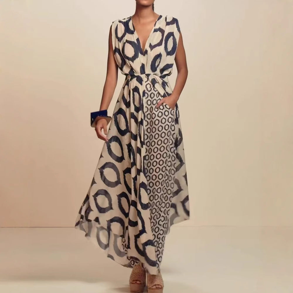 Damen Jumpsuit mit modischem Print EB