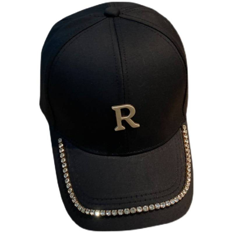 Damen-Baseballcap mit Strasssteinen