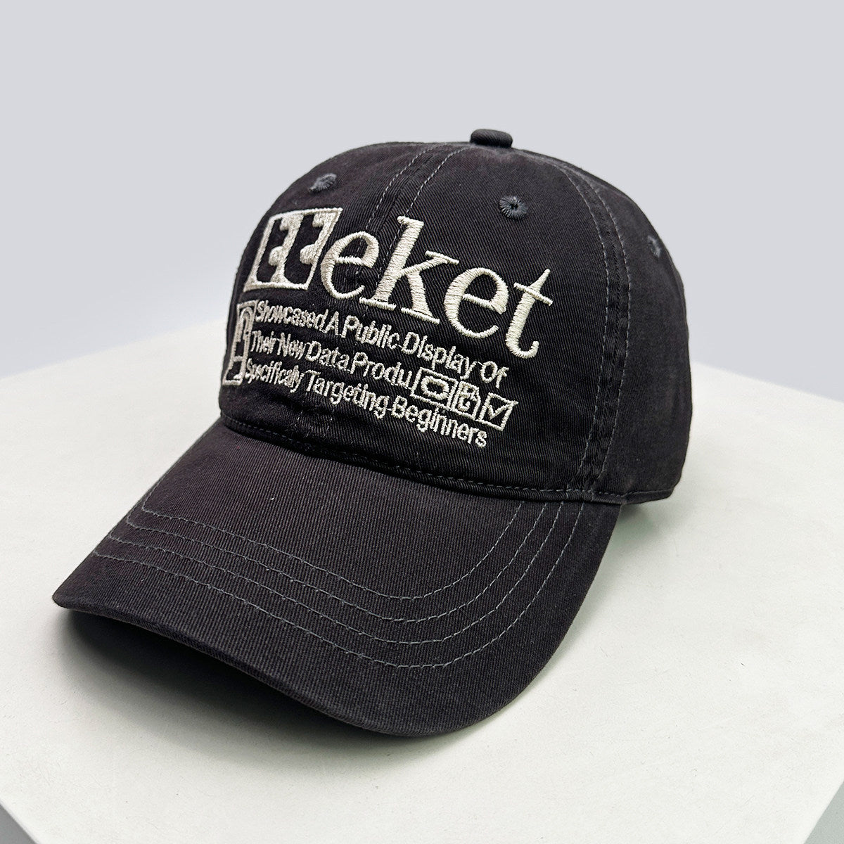 Verstellbare Herren-Statement-Baseballkappe