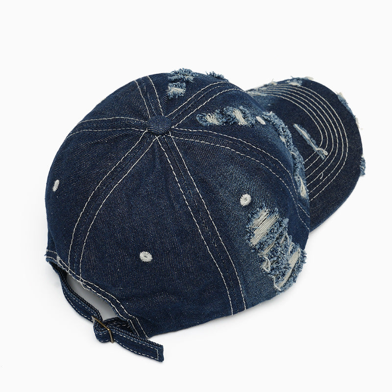 Damen Baseball-Cap im Destroyed-Look