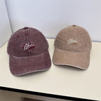 Lässige Vintage-Damen-Cap mit Stickerei