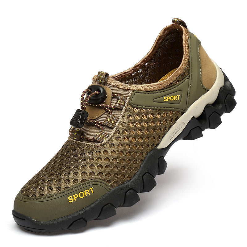 Damen atmungsaktive und rutschfeste Outdoor-Schuhe mit dynamischer Sohle EB