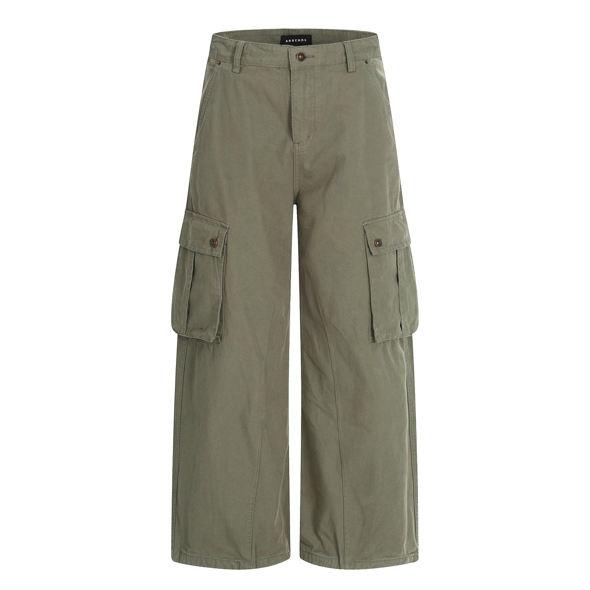 Damen Cargo-Culotte-Shorts mit aufgesetzten Taschen