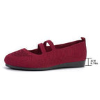 Damen bequeme Slip-On Ballerinas EB
