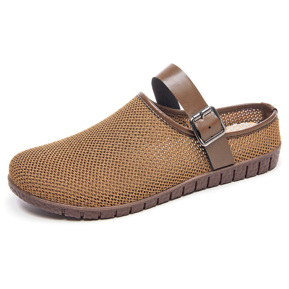 Damen Atmungsaktive Clogs mit verstellbarem Riemen EB