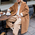 Damen Kuscheliger Oversized-Mantel aus Teddyfleece EB