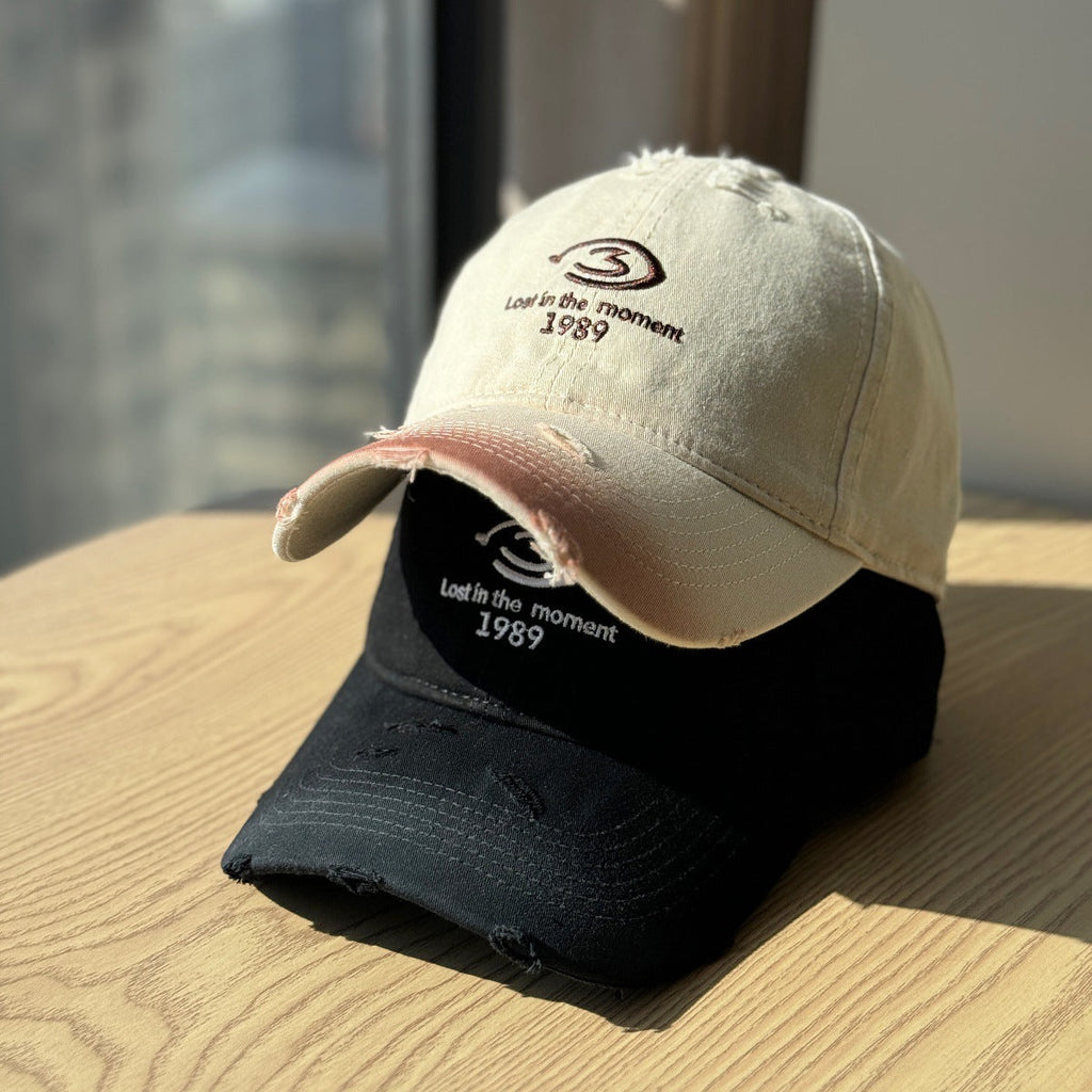 Distressed Baseballkappe für Herren