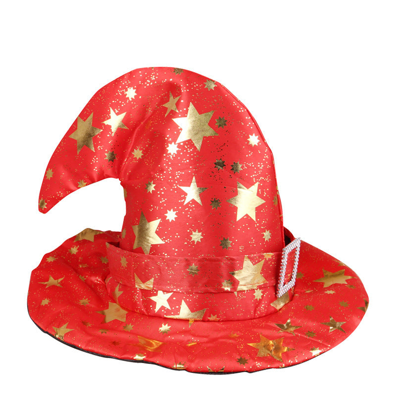 Glitzernder Hexenhut