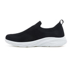 Unisex nan elastischer Strick-Schlupfschuh mit ergonomischer Dämpfungssohle und Fersenlasche EB
