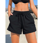 Bequeme Damen-Badeshorts mit elastischem Bund