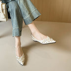 Damen Ballerinas mit modischem Schmuckdetail EB