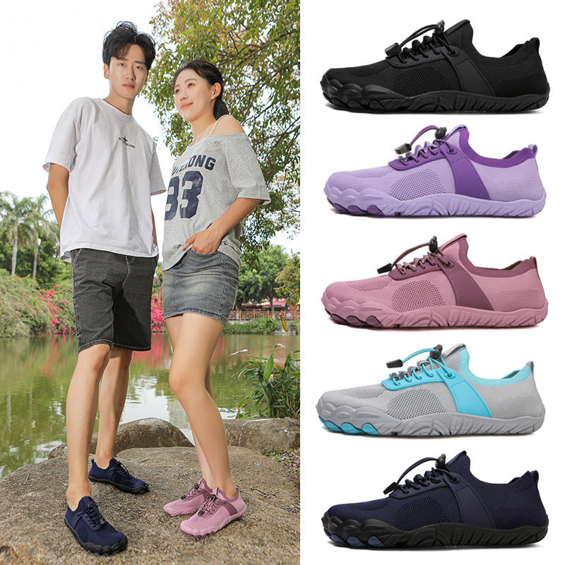 Damen Atmungsaktive und flexible Sportschuhe mit rutschfester Sohle EB