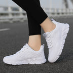 Damen Sportliche Laufschuhe mit atmungsaktiver Mesh-Konstruktion und rutschfester Sohle EB