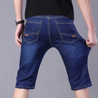Herren lässige Denim-Shorts im modernen Schnitt mit praktischen Taschen EB