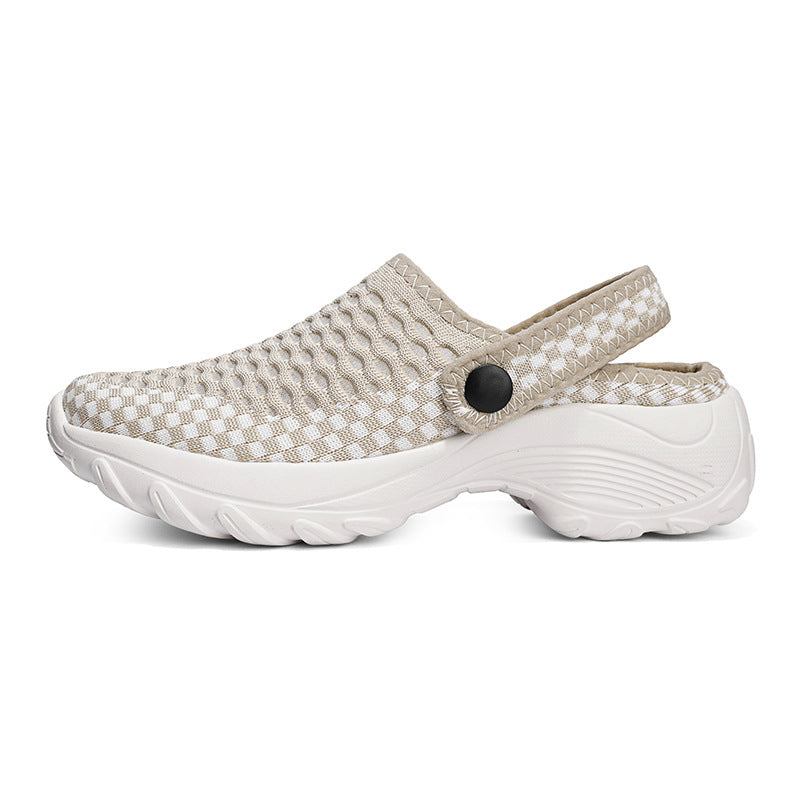Damen Bequeme und atmungsaktive Clogs EB