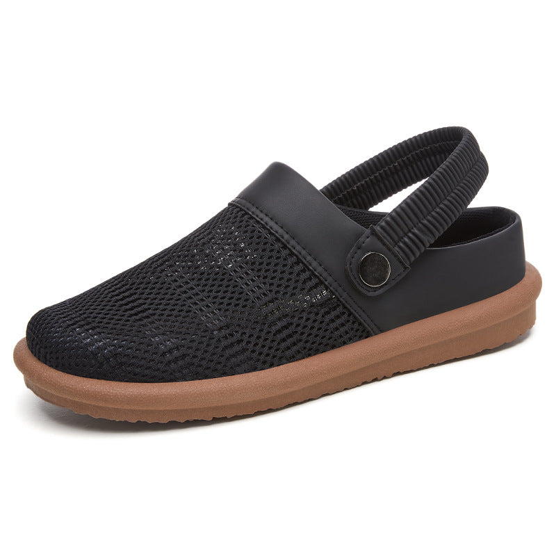 Damen Bequeme Clogs mit rutschfester Sohle und atmungsaktivem Obermaterial EB