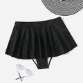 Damen Baderock mit integrierten Bikini-Höschen EB