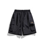 Herren Cargo-Shorts mit elastischem Bund und praktischen Taschen EB