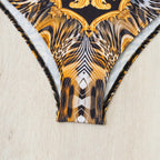 Damen-Designer-Einteiler mit Rüschendetails