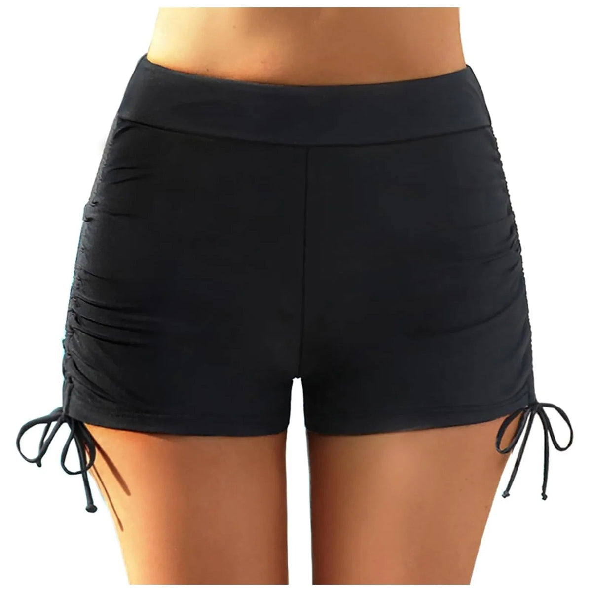 Sportliche Badeshorts für Damen mit verstellbarem Bund