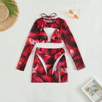 Damen Crop-Top und Rock Set EB