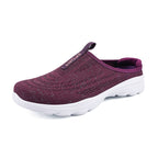 Damen Bequeme Slip-On Freizeitschuhe aus atmungsaktivem Mesh EB