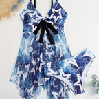 Damen Batherock mit raffinierten Bindeband-Details EB