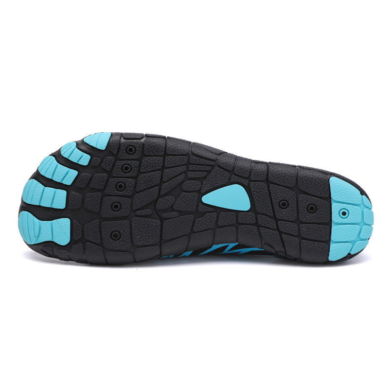 Unisex nan ultraleichter Barfuß-Wasserschuh mit rutschfester Laufsohle und Kordelzugverschluss EB