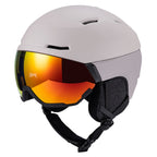 Skihelm mit integriertem Visier