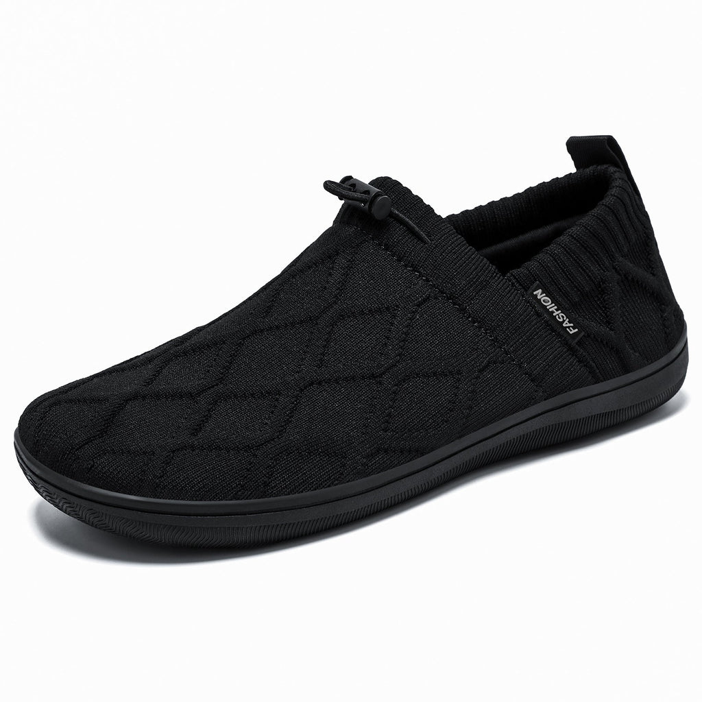 Damen Bequeme Slip-On Freizeit-Schuhe mit elastischem Einstieg und atmungsaktiver Struktur EB
