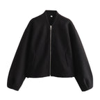 Damen Bomberjacke aus bequemen Material EB