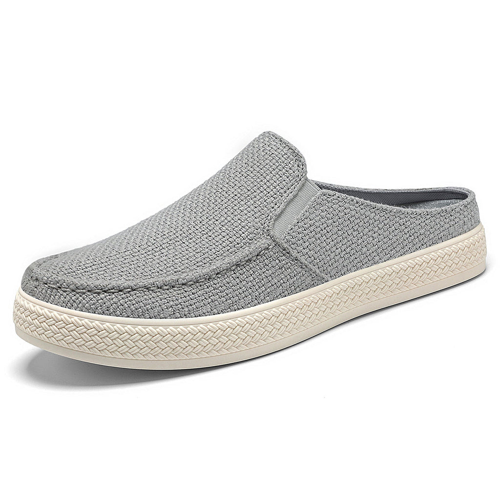 Damen Bequeme Slip-On Hausschuhe mit elastischem Einstiegsdesign EB