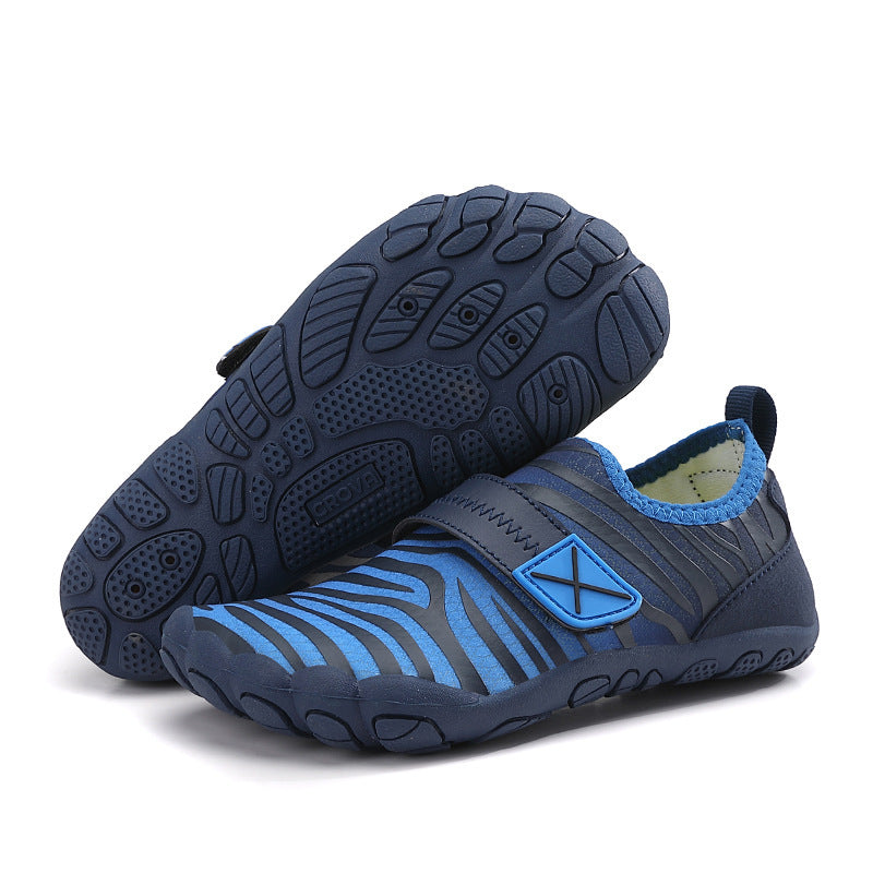 Damen Badeschuhe mit rutschfester Sohle und elastischem Design EB