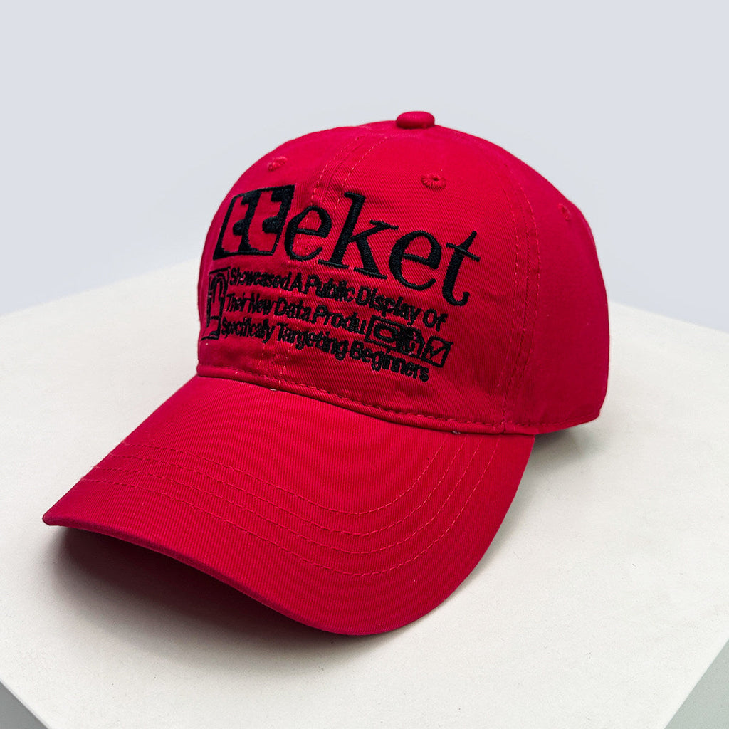 Verstellbare Herren-Statement-Baseballkappe
