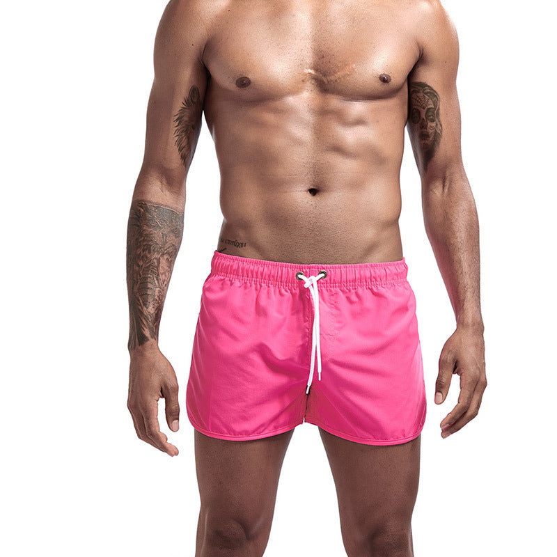 Herren Badeshorts mit schnell trocknendem Material und elastischem Bund EB