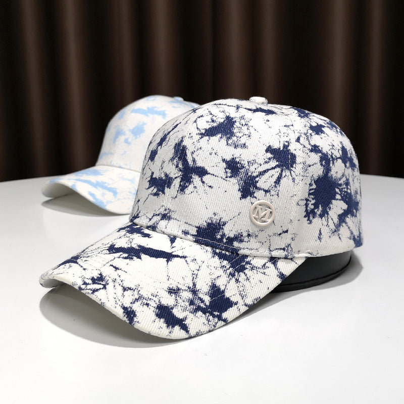 Damen-Baseballcap mit Spritzmuster