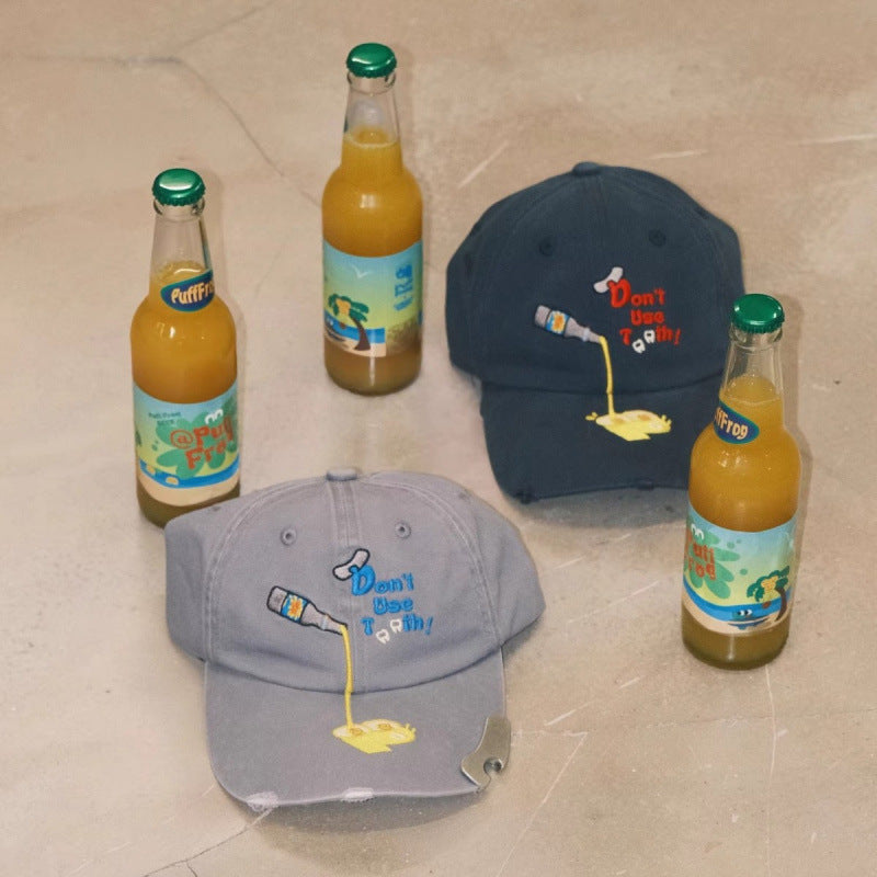 Lässige Baseball-Cap mit Stickerei für Herren