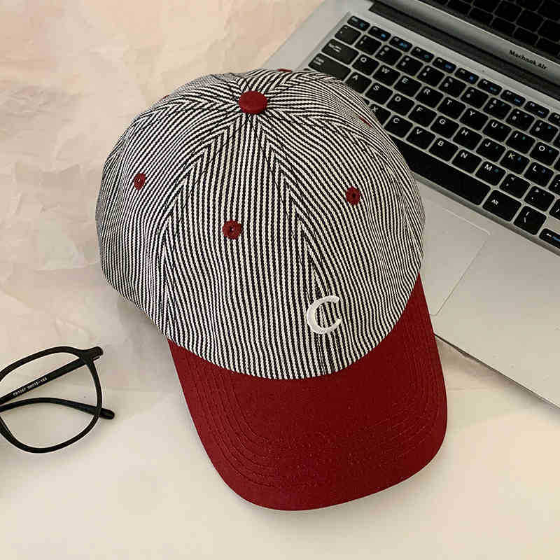 Lässige Tweed-Baseballcap für Herren