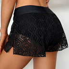 Sommerliche Häkel-Shorts für Damen