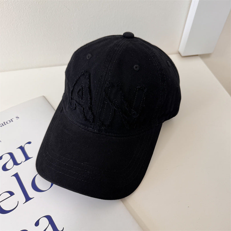 Damen Baseballcap im Distressed-Look