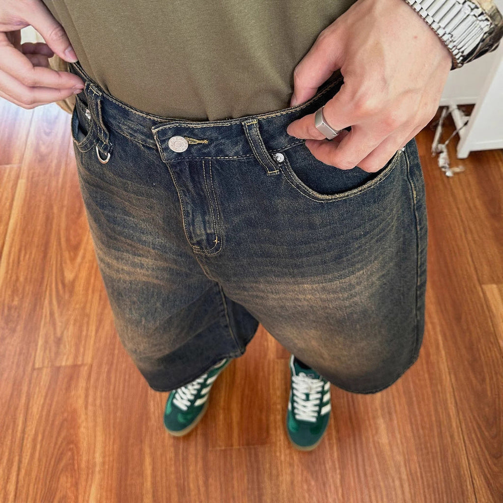 Lockere Jeansshorts für Damen
