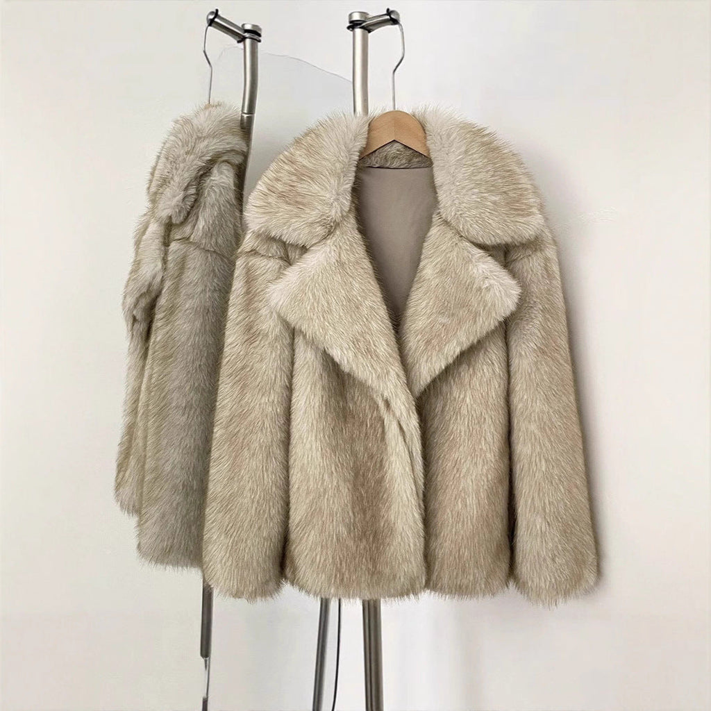 Damen Kunstpelz-Jacke EB