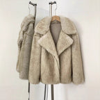 Damen Kunstpelz-Jacke EB